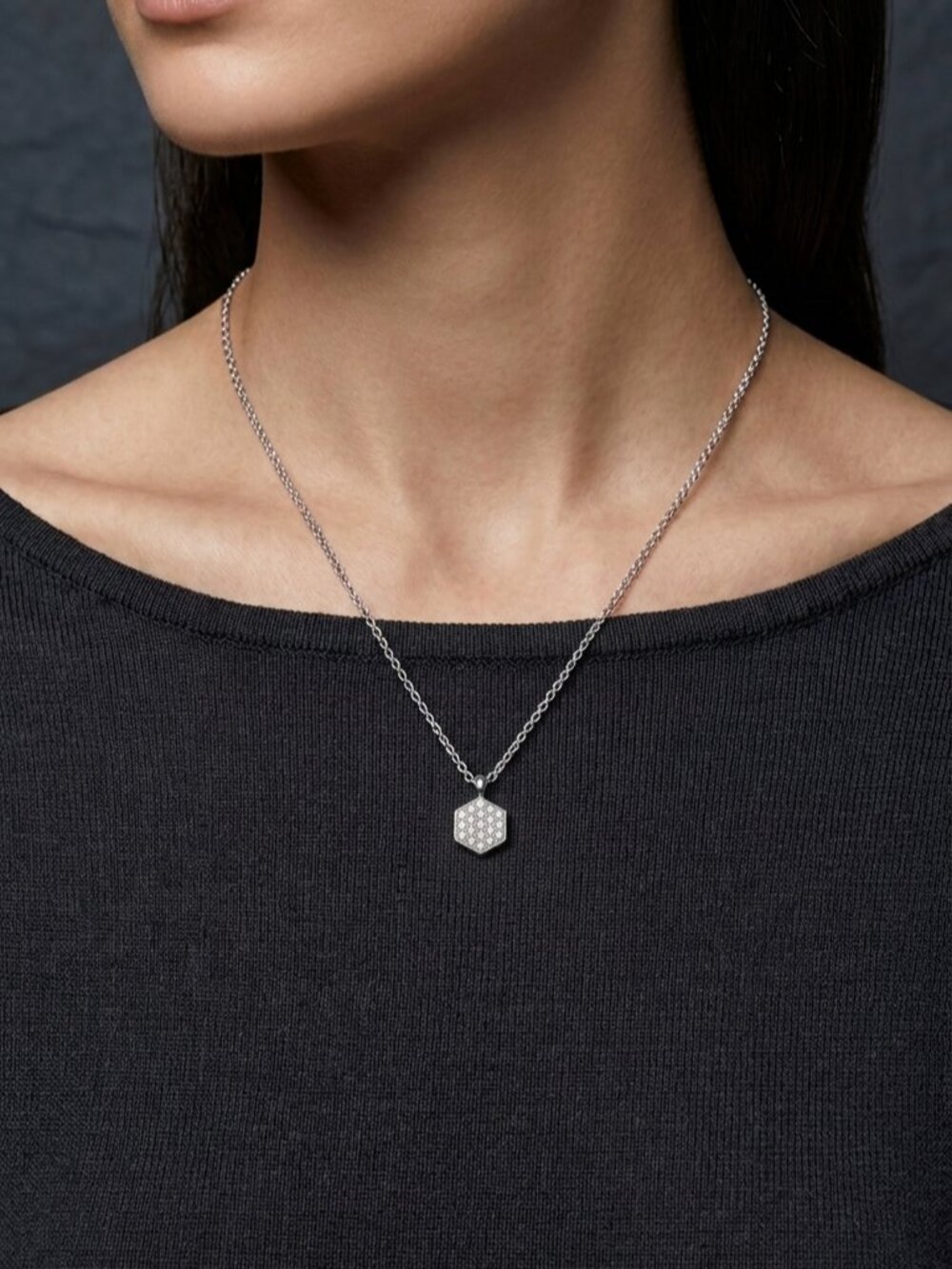 Maison Birks 18K White Gold Diamond Necklace - Picture 16 of 17